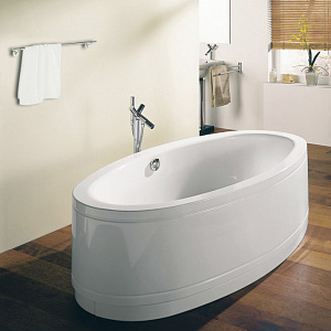 Ванна стальная Bette Steel Oval 190*90*45 BetteGlasur® Plus, с шумоизоляцией